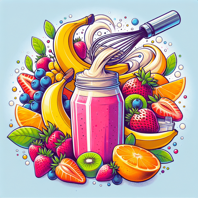 Smoothies with Whey Protein for Enhanced Energy