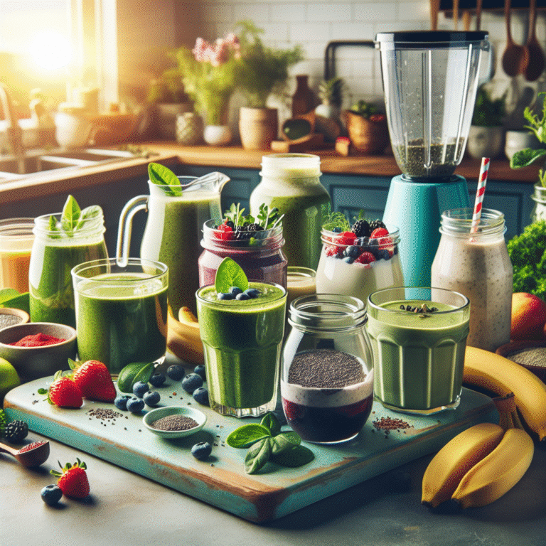 detox smoothie recipes for busy mornings