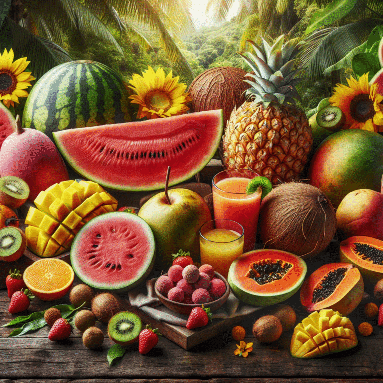 tropical fruit juice combinations