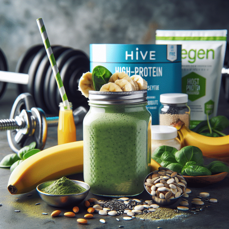 High-Protein Vegan Smoothies for Post-Workout Recovery
