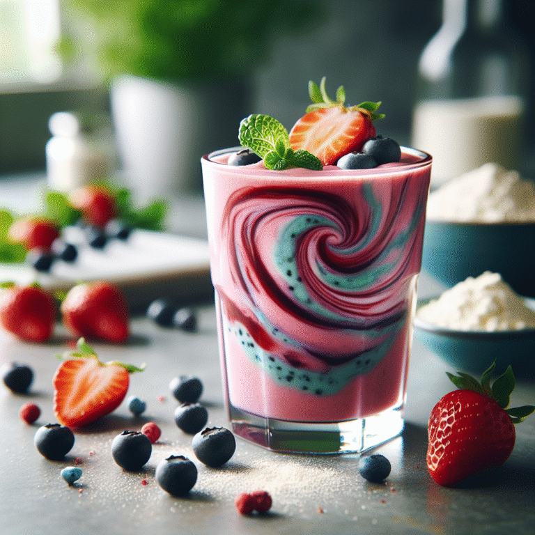 low-sugar protein smoothie recipes