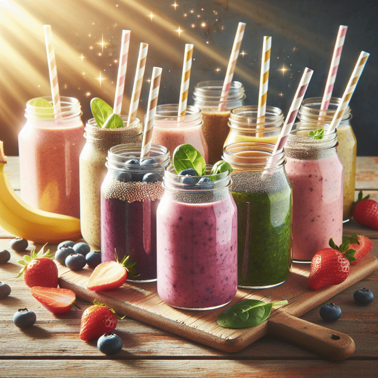 homemade detox smoothies for glowing skin