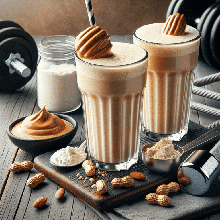 Easy Protein Shakes with Peanut Butter for Energy