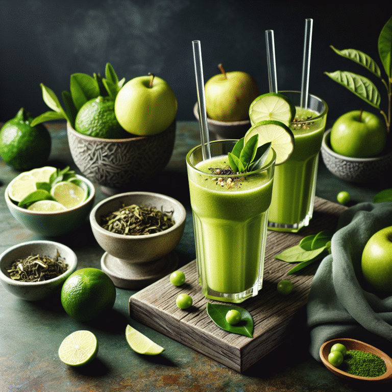 green tea detox smoothies