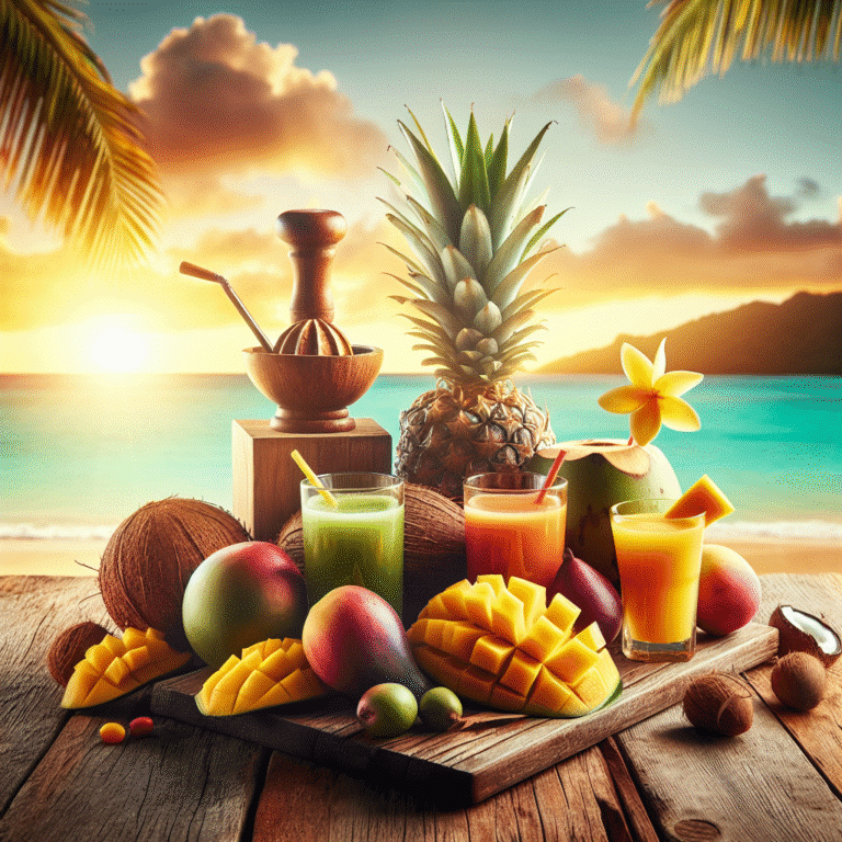 Tropical Fruit Juice Combinations for Refreshing Drinks